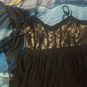 Dress an bra
